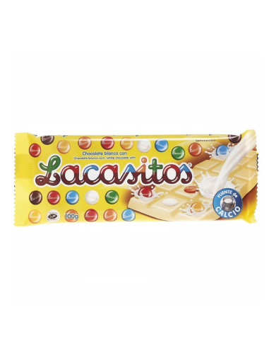 Chocolate Blanco Lacasitos 100g