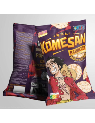 KOMESAN NARUTO - RICE CHIPS BBQ (1ud)