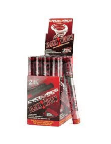 Cyclones Clear Black Widow 24 ud