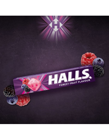 Halls Frutas del Bosque 32g