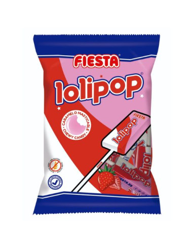 Lolipop Fresa 15ud