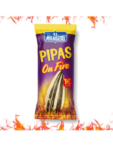 Pipas ON FIRE 100g MANISERO