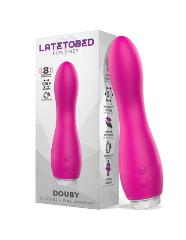 Vibrador DOUBY Rosa Silicona 8Vel