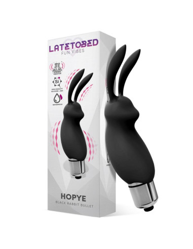 Vibrador Hopye Conejito negro