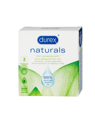 DUREX Naturals 3ud