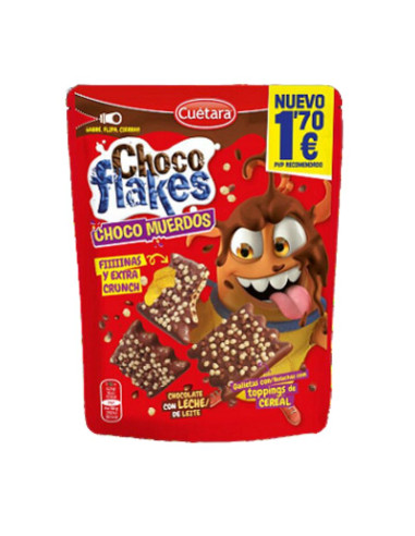 Choco Flakes Bañados Leche 87g (PVP 1,70)