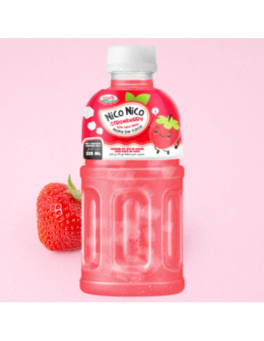 Juice drink Fresa con Nata de Coco