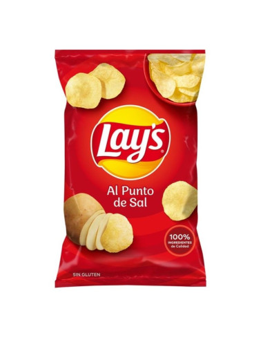Lays Punto de Sal 44g (20 uds)