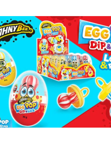 Huevo Sopresa Chupete Pop DipLick