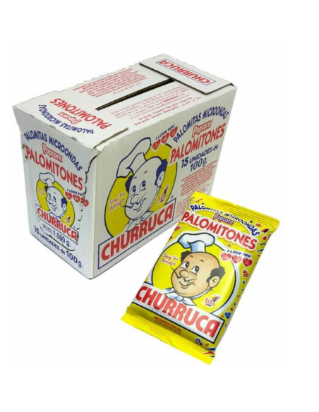 Palomitones Microondas 15ud - Salados - CHURRUCA