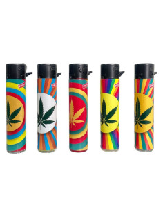[MAYORISTA] Mechero Cannabis Reggae 25ud - Artículos fumador vending