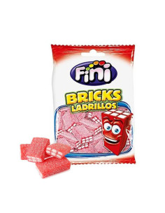 Fini Ladrillos pica Fresa 90g - Golosinas - FINI