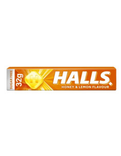 Halls Miel y Limón [Mayorista] - Caramelos Refrescantes Vending