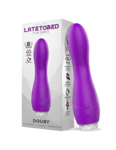 Vibrador DOUBY púrpura Silicona 8Vel