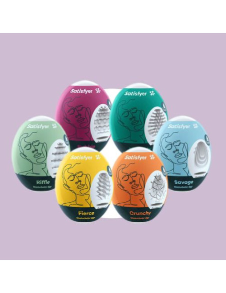 Satisfyer Huevo Masturbador Colours - Mastubadores - SEXSHOPCV