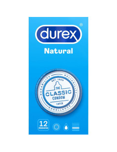 Durex Natural 12 pack - Preservativos - DUREX