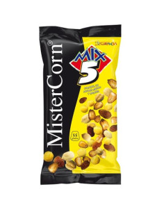 MisterCorn Mix 5 55g - Frutos Secos - GREFUSA