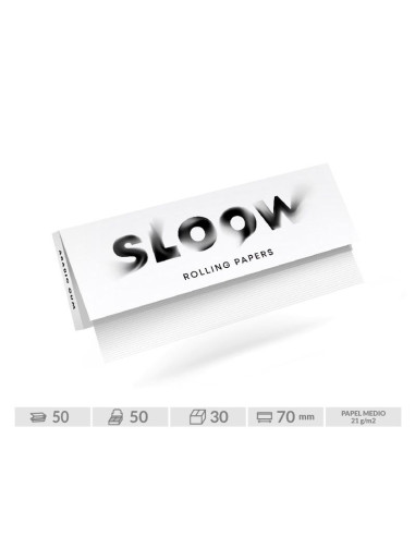 Papel SLOOW 70mm (Caja de 50 ud)