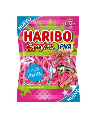 Haribo Spaghetti Sandia Pica 80gr