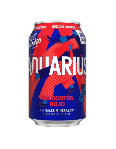 Aquarius Melocotón rojo 33cl