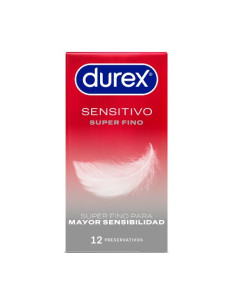 Durex Sensitivo Contacto Total 12 - Preservativos - DUREX