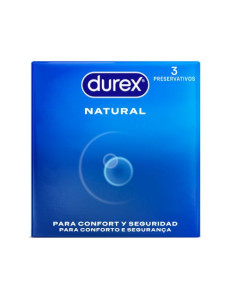 Durex Natural Confort 3 ud (x48) - Preservativos - DUREX