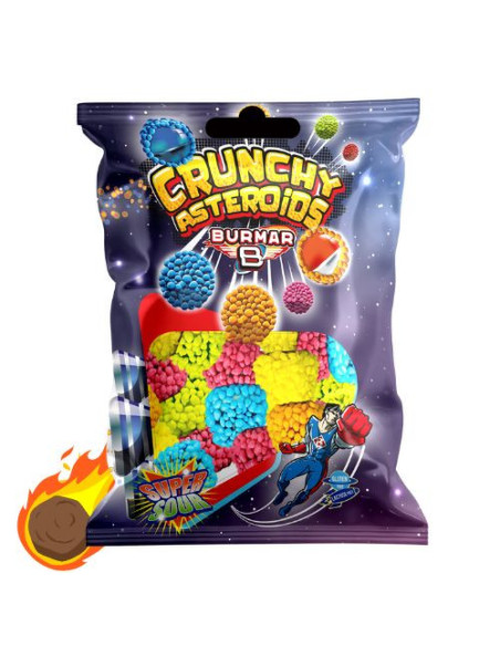 Burmar Crunchy Asteroides 100gr [MAYORISTA]  Golosinas Vending al Por Mayor