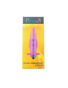 Plug Vibrador Anal Climax Magenta