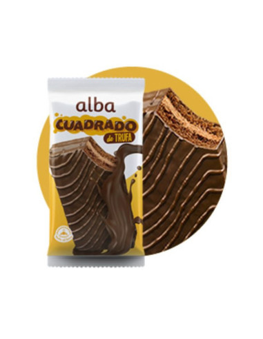 Cuadrado Trufa ALBA [Mayorista] - Bollería para Vending