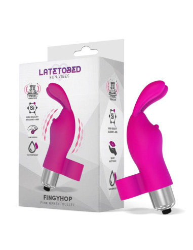 Bala vibradora con conejito Fingyhop - Vibradores - SEXSHOPCV