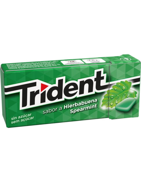 Chicles Trident Fresh Hierbabuena | Vending Rentable - Mayorista