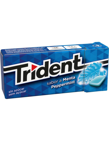 Chicles Trident Fresh Menta | Refrescantes para Vending - Mayorista