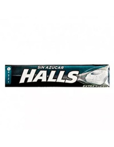 Caramelos Halls Extra Fuerte | Refrescantes para Vending - Mayorista