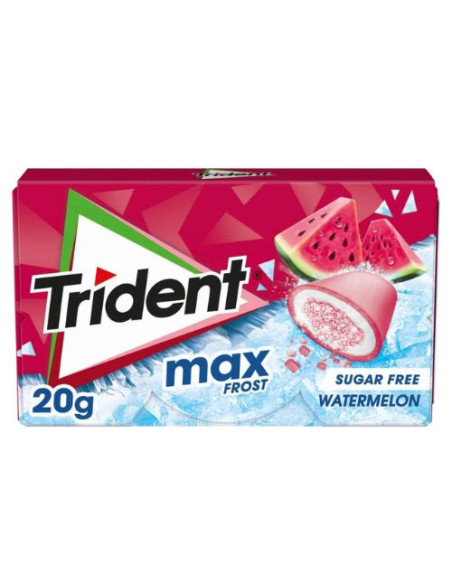 Chicles Trident Max Watermelon | Refrescantes para Vending - Mayorista Chicles Trident Max Watermelon | Refrescantes para Vending - Mayorista