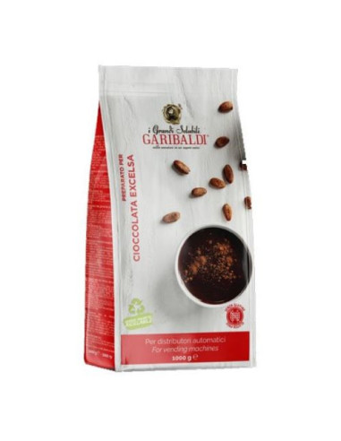 Chocolate PREMIUM Garibaldi 1kg | Lujo para Vending - Mayorista