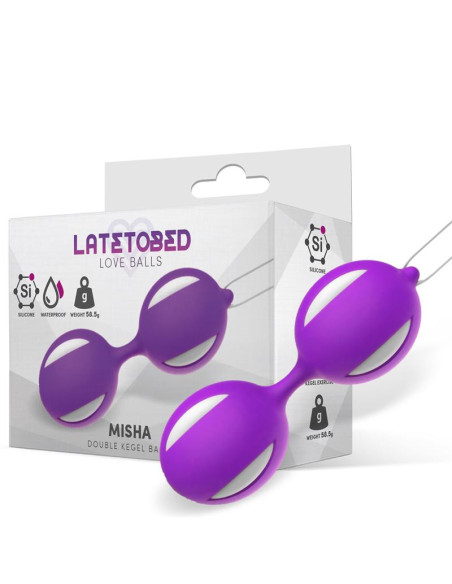 Bolas Kegel Doble Silicona - Vibradores - SEXSHOPCV