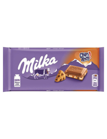 Milka Chips Ahoy 100g - Chocolatinas - MONDELEZ Milka Chips Ahoy 100g - Chocolatinas - MONDELEZ