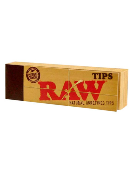 TIPS de Cartón RAW (50 uds) - Filtros Tabaco - RAW