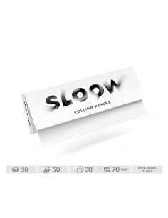 Papel SLOOW 70mm (Caja de 50 ud) - Papel de Fumar - SLOOW PAPER