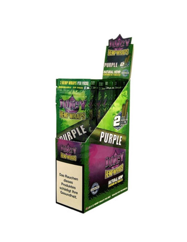 Blunt Juicy Hemp Purple - Conos y Cyclones - CYCLONES CLEAR