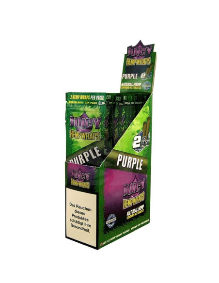 Blunt Juicy Hemp Purple - Conos y Cyclones - CYCLONES CLEAR