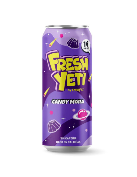 Freshyeti CANDY MORA (1) 500ml x24 - Bebidas Energéticas - ENERYETI