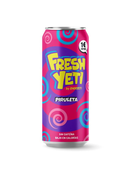 Freshyeti PIRULETA (1) 500ml x24 - Bebidas Energéticas - ENERYETI
