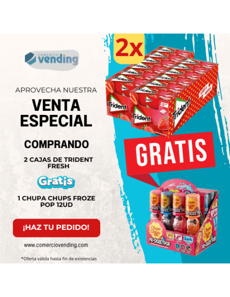 PROMO Trident Fresh + Chupachups Frooze