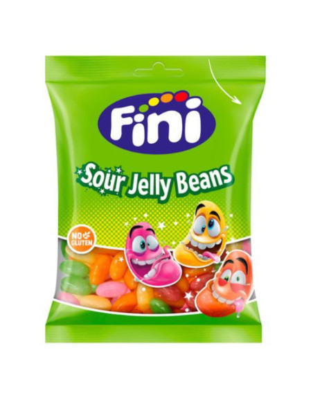 [MAYORISTA] Fini Sour Beans 85gr  14 bolsas al por mayor