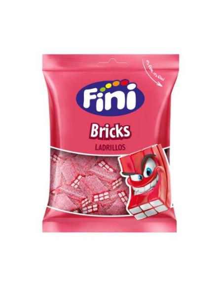 Fini Ladrillos pica Fresa 90g - Golosinas - FINI
