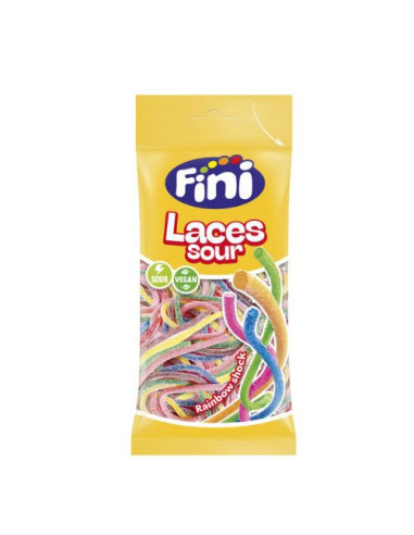 Fini Spaghetti Multifruit [12ud x 85g] | Golosinas Mayorista Vending