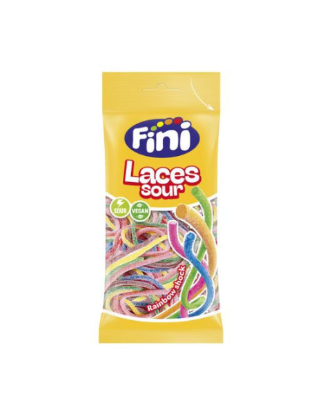 Fini Spaghetti Multifruit [12ud x 85g] | Golosinas Mayorista Vending