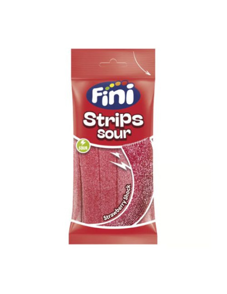 Fini Lenguas Fresa [12ud x 90g] | Golosinas Mayorista Vending