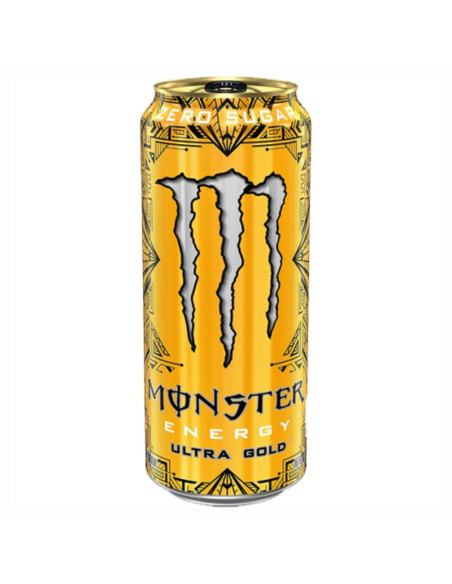 Monster Energy ULTRA GOLD PIÑA 500ml - Bebidas Energéticas - MONSTER